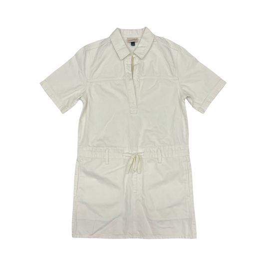 Dress Casual Short By Universal Thread In Cream Denim, Size:S