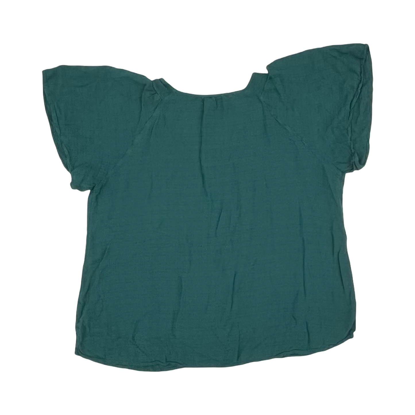 Blouse Ss By Maurices In Green, Size:Xl