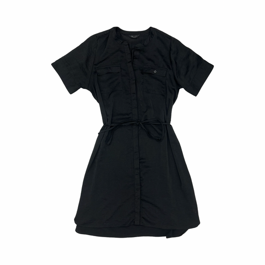 Dress Casual Midi By Simply Vera In Black, Size:Xxl