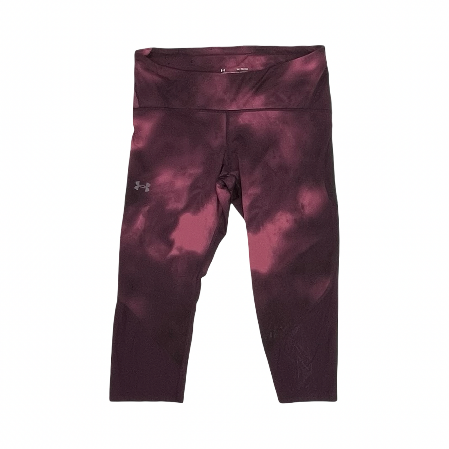 Athletic Leggings Capris By Under Armour In Purple, Size:Xl