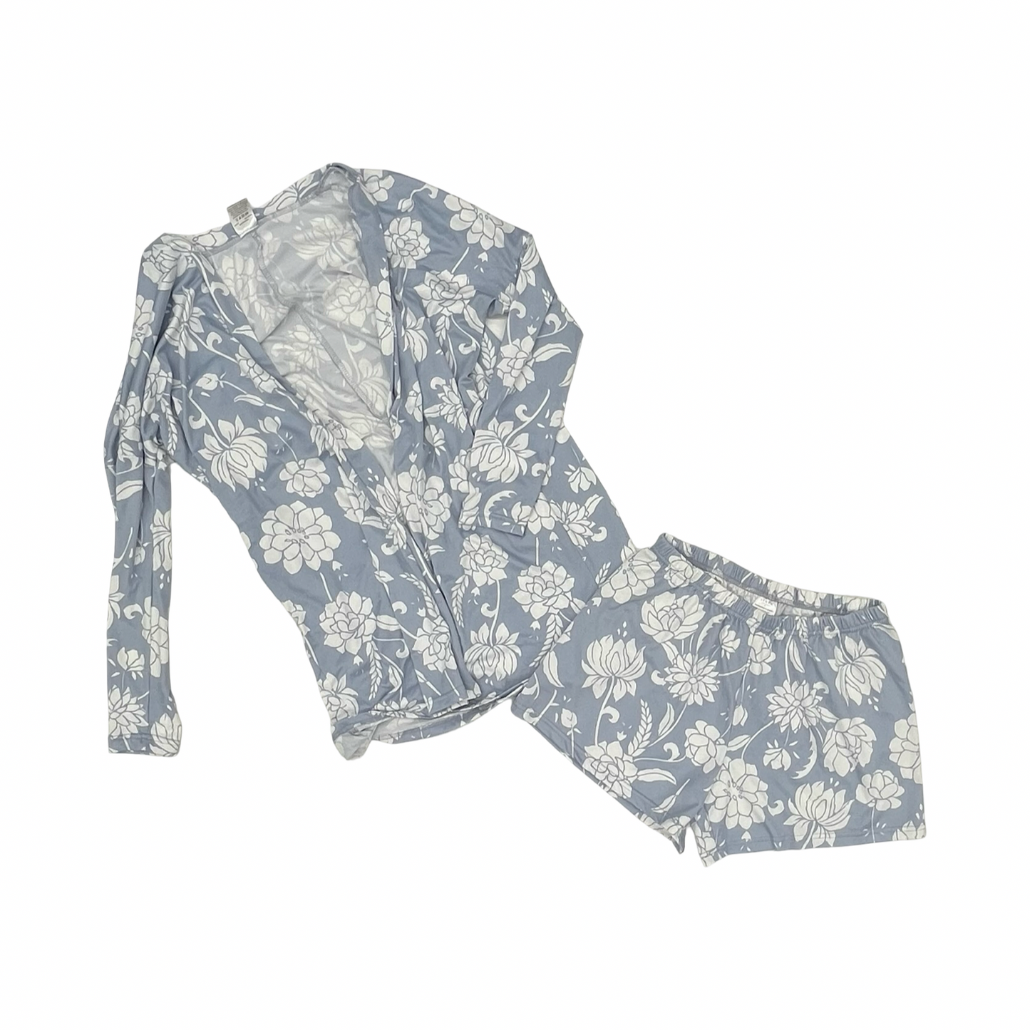 Pajamas 2Pc By Serra In Blue & White, Size:M