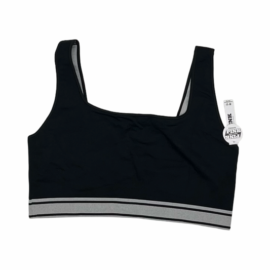 Athletic Bra By Pink In Black, Size:Xxl