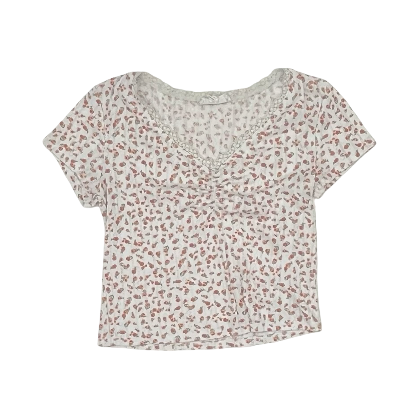 Top Ss By Pink Rose In Floral Print, Size:S