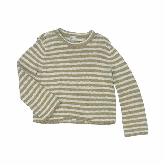 Sweater By A New Day In Tan & White, Size:M