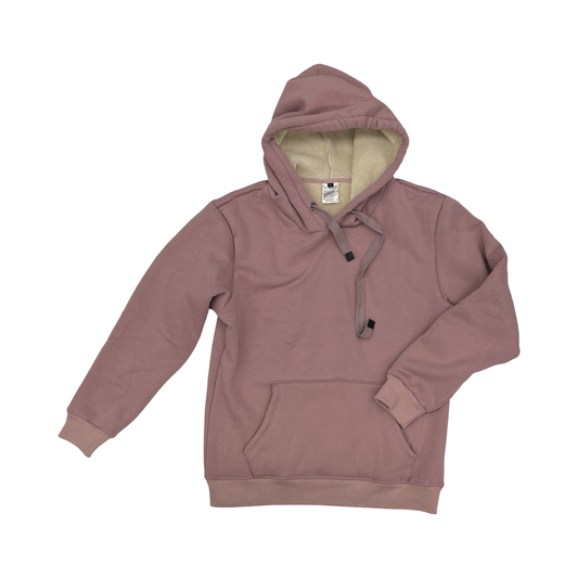 Sweatshirt Hoodie By Clothes Mentor In Pink, Size:L