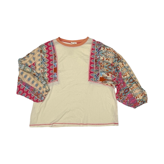 Blouse Ls By Easel In Multi, Size:S