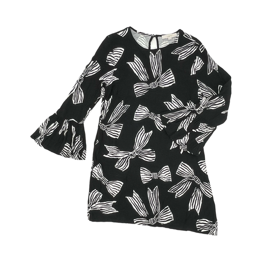 Dress Party Short By Loft In Black & White, Size:M