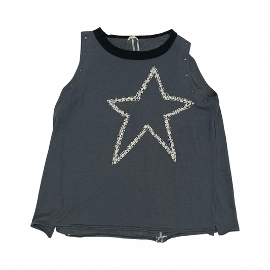 Tank Top By Pol In Grey, Size:L