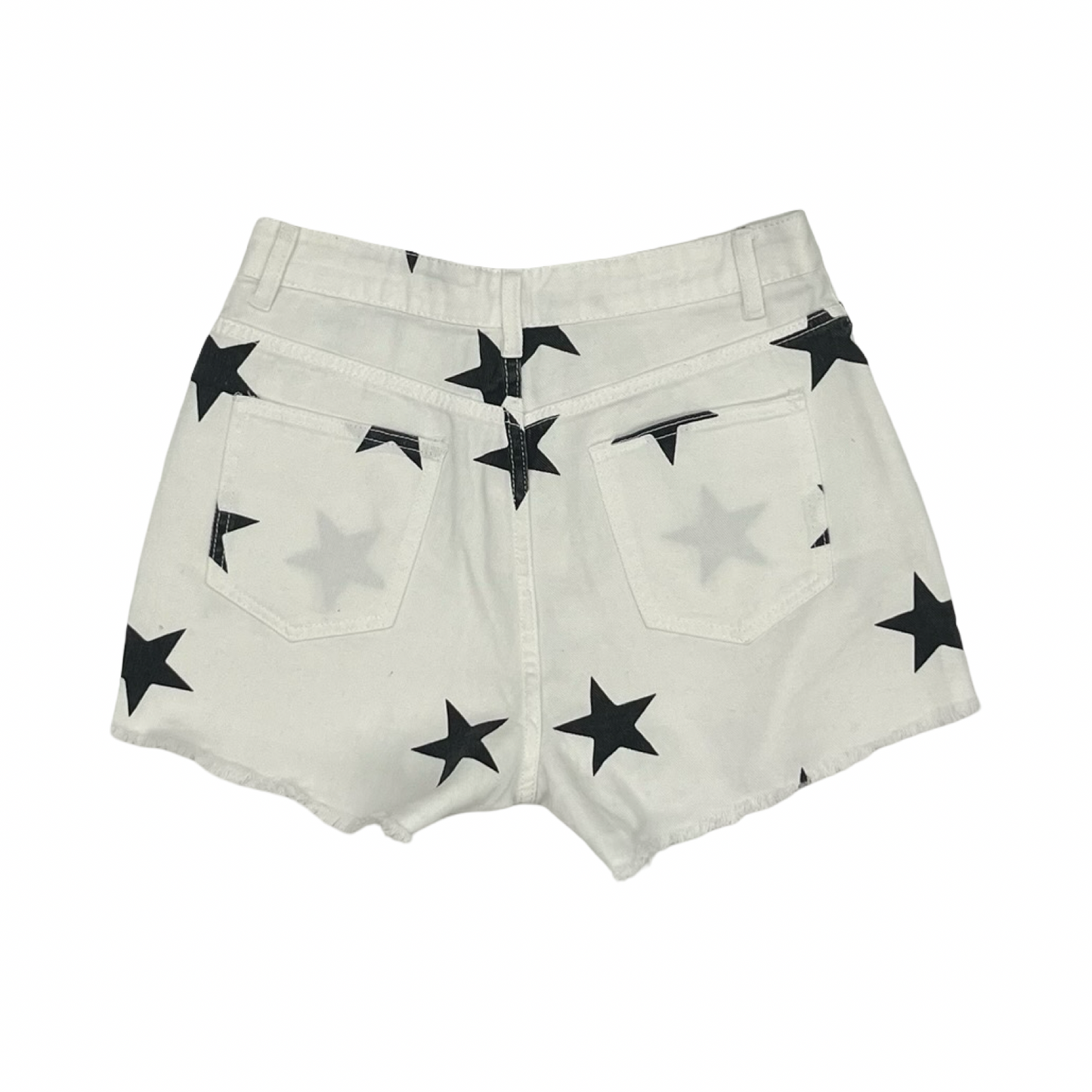 Shorts By Shein In Black & White, Size:S