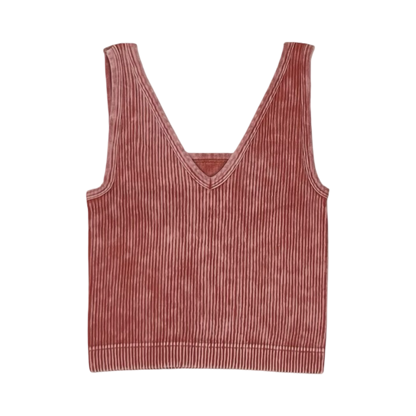 Tank Top By Zenana In Red, Size:L