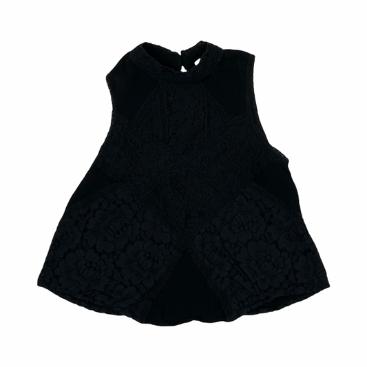 Top Sleeveless By Blue Rain In Black, Size:S
