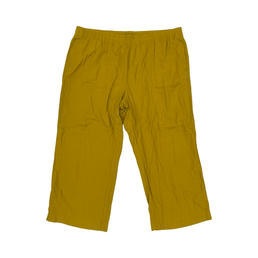 Pants Wide Leg By Old Navy In Yellow, Size:3X