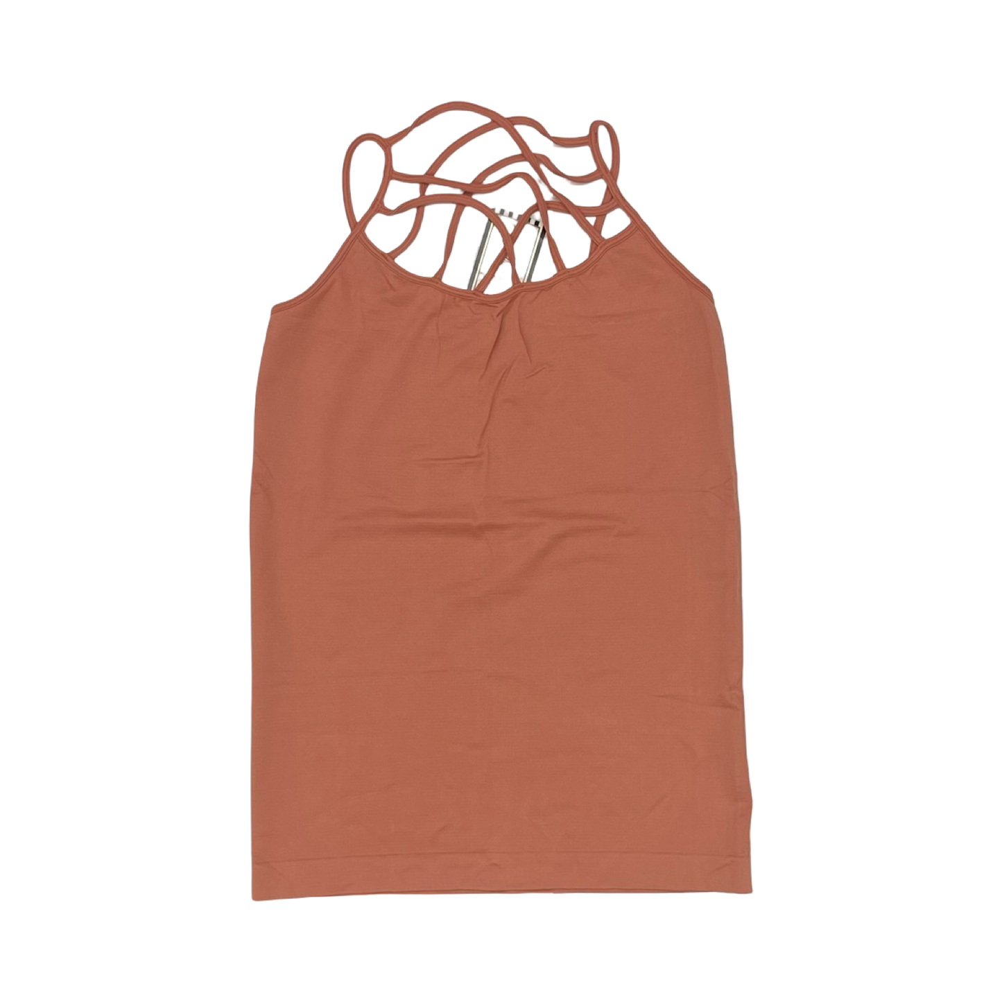 Top Cami By Zenana Outfitters In Orange, Size:1X