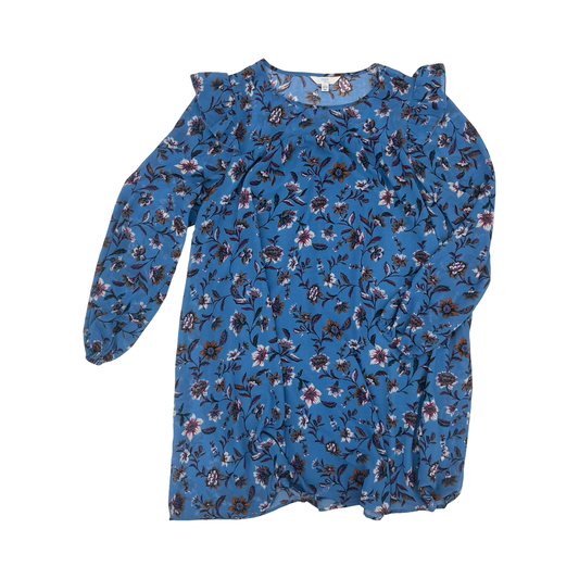 Dress Party Short By Time And Tru In Blue, Size:L