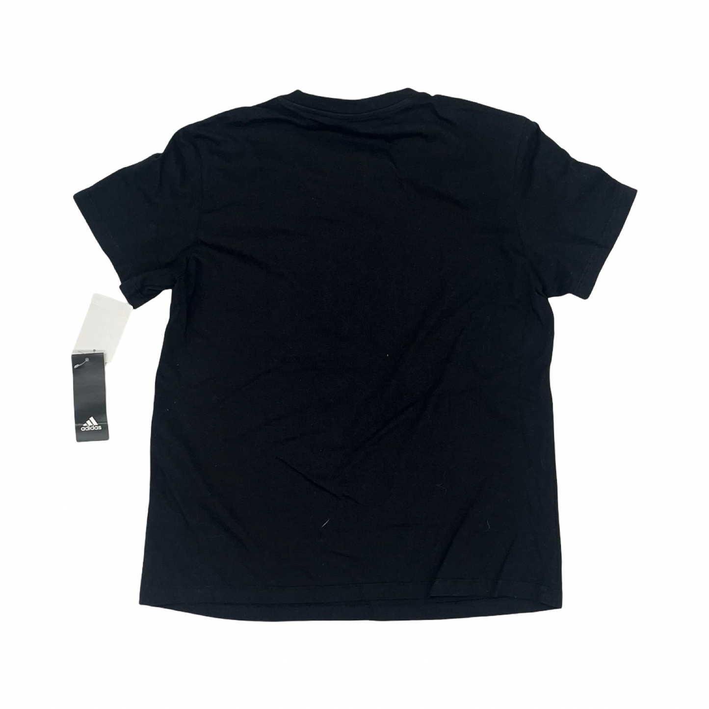 Athletic Top Ss By Adidas In Black, Size:M