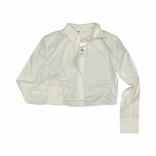 Top Ls By Elodie In White, Size:M