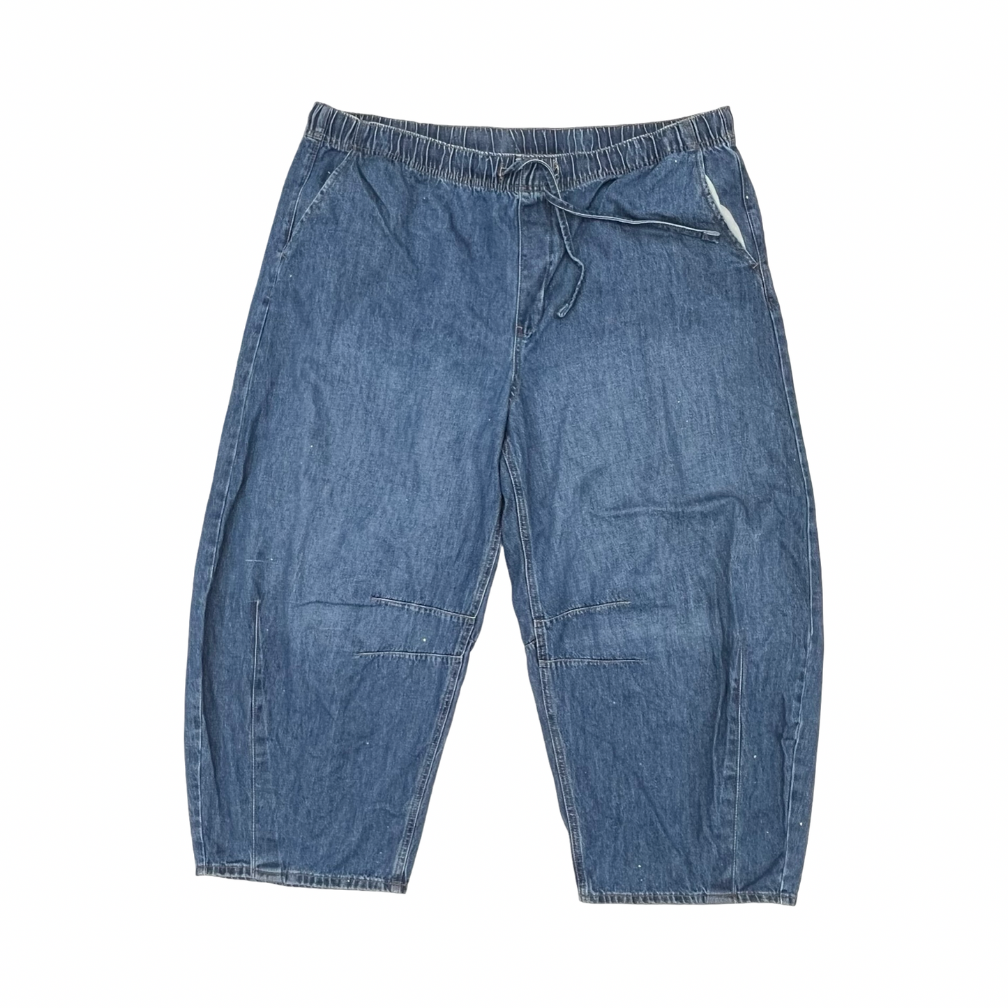 Jeans Wide Leg By Old Navy In Blue Denim, Size:2X