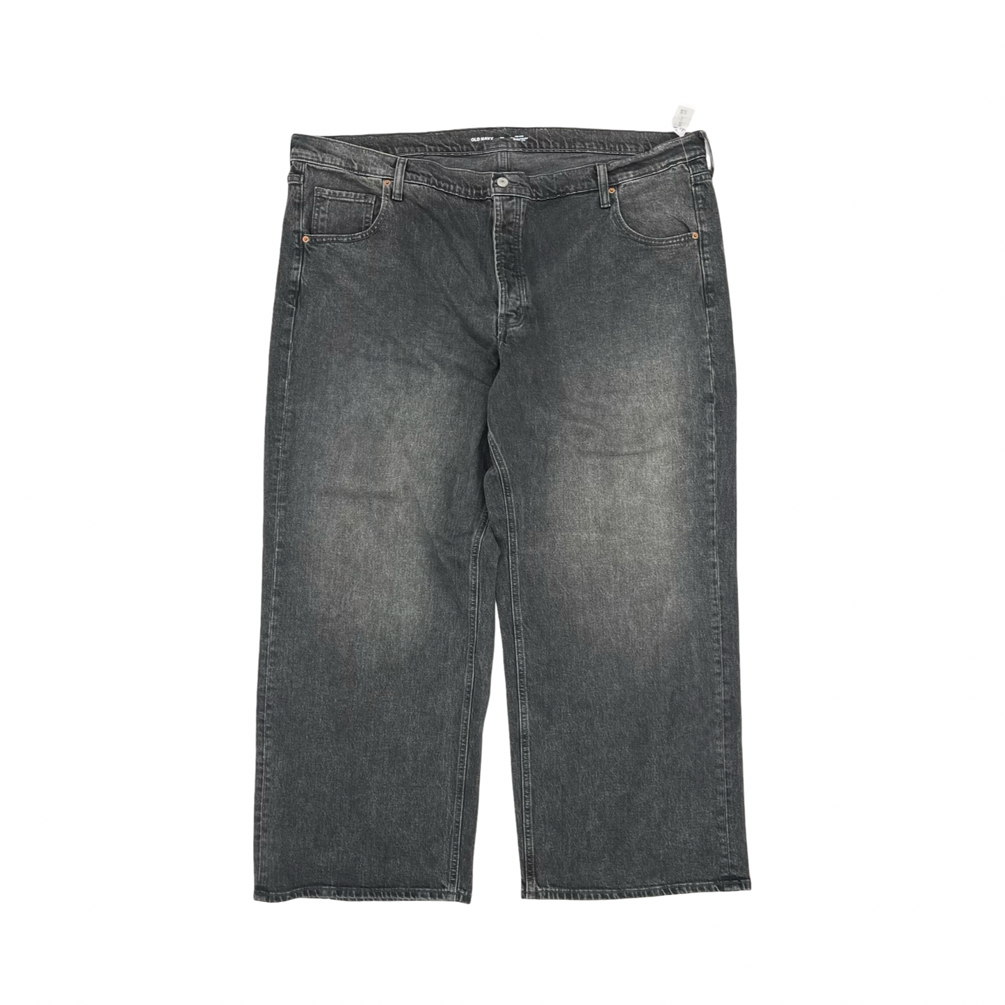 Jeans Wide Leg By Old Navy In Black Denim, Size:22