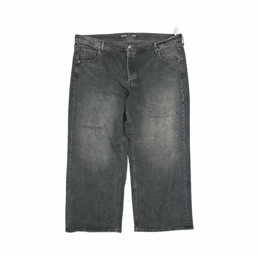 Jeans Wide Leg By Old Navy In Black Denim, Size:22