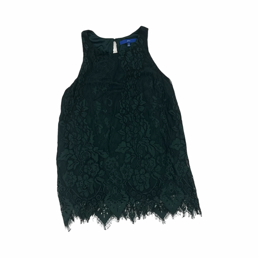 Blouse Sleeveless By Apt 9 In Green, Size:Xs