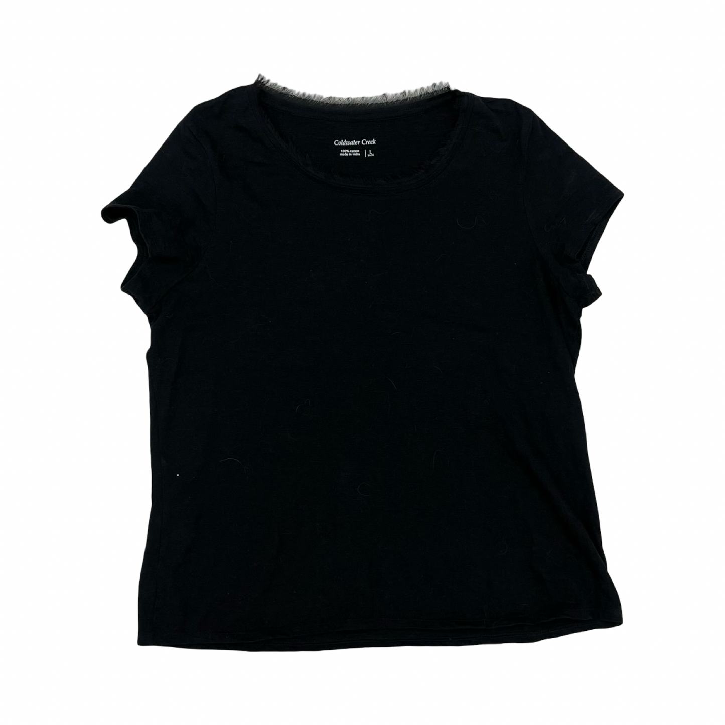 Top Ss By Coldwater Creek In Black, Size:L