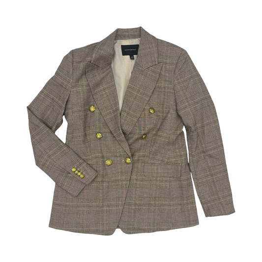 Blazer By Banana Republic In Tan, Size:M