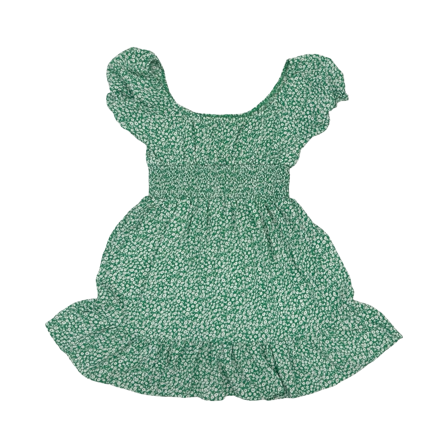Dress Casual Short By Cmf In Green & White, Size:Xl