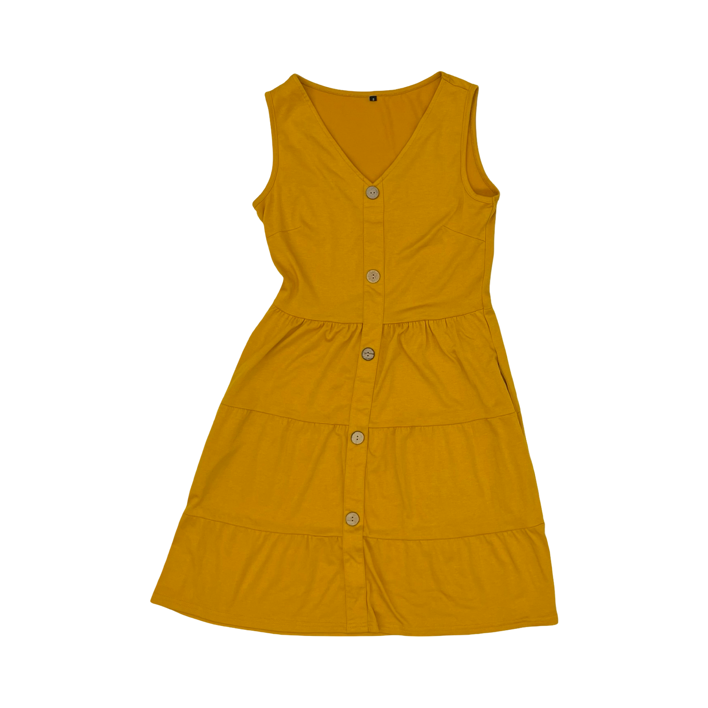 Dress Casual Short By Cmf In Yellow, Size:S