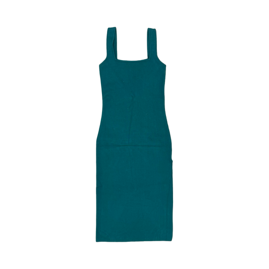 Dress Casual Midi By Clothes Mentor In Green, Size:S