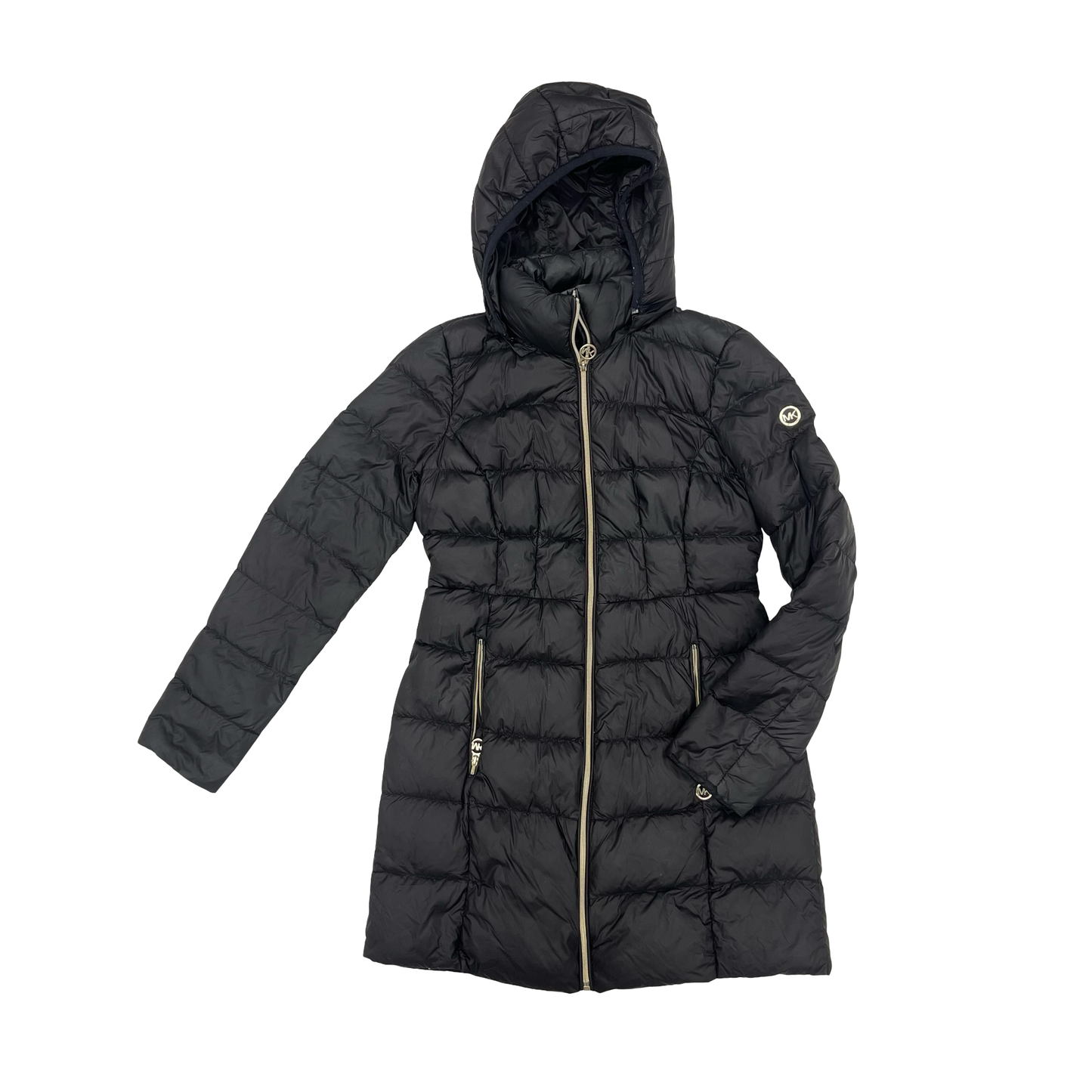 Coat Designer By Michael Kors In Black, Size:Xsp