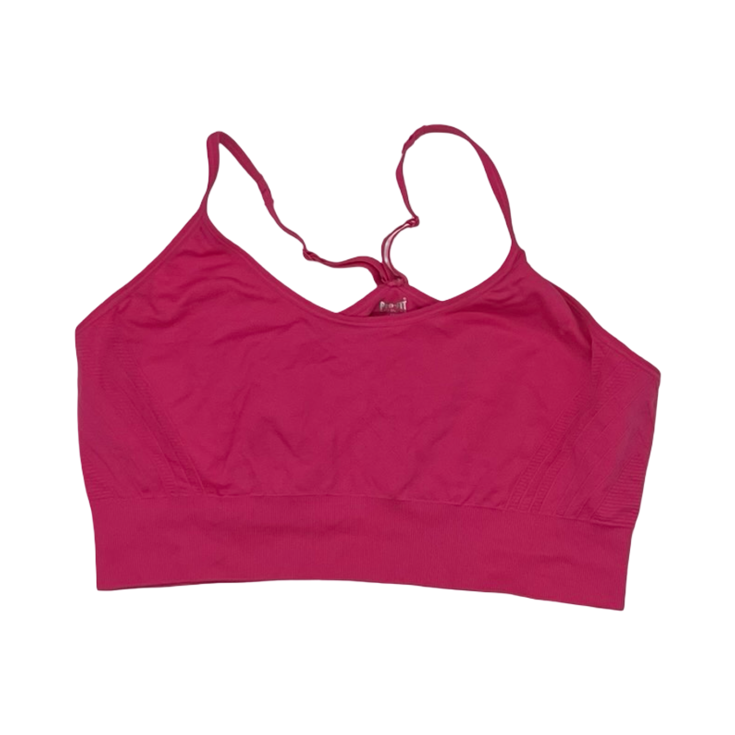 Athletic Bra By Pro-Fit In Pink, Size:Xl