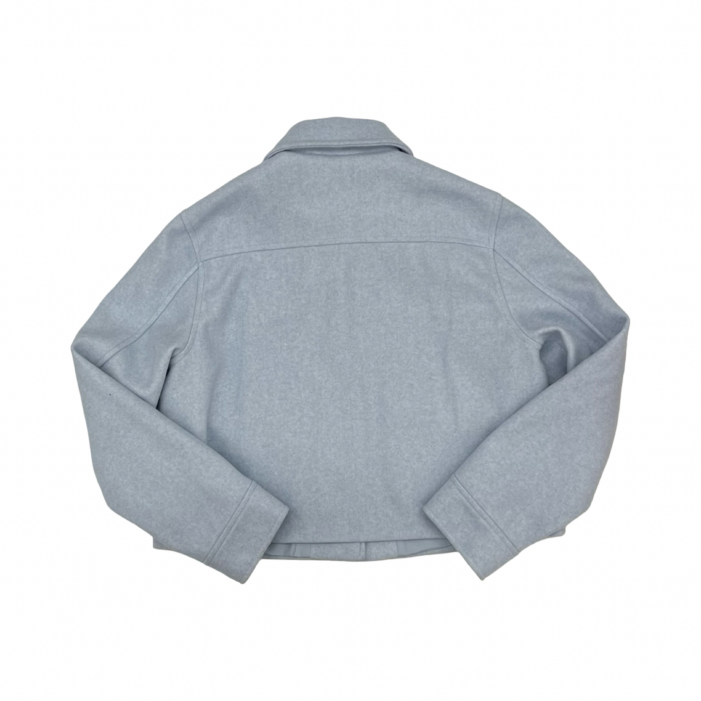 Jacket Shirt By Zara In Blue, Size:M