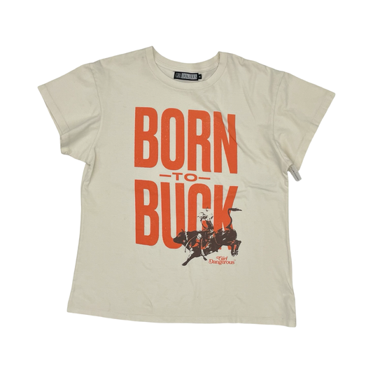 Top Ss By Girl Dangerous In Tan, Size:M