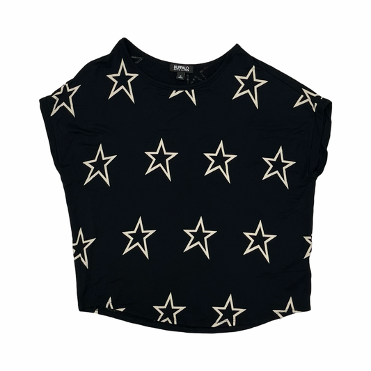 Top Ss By Buffalo David Bitton In Black & Cream, Size:M