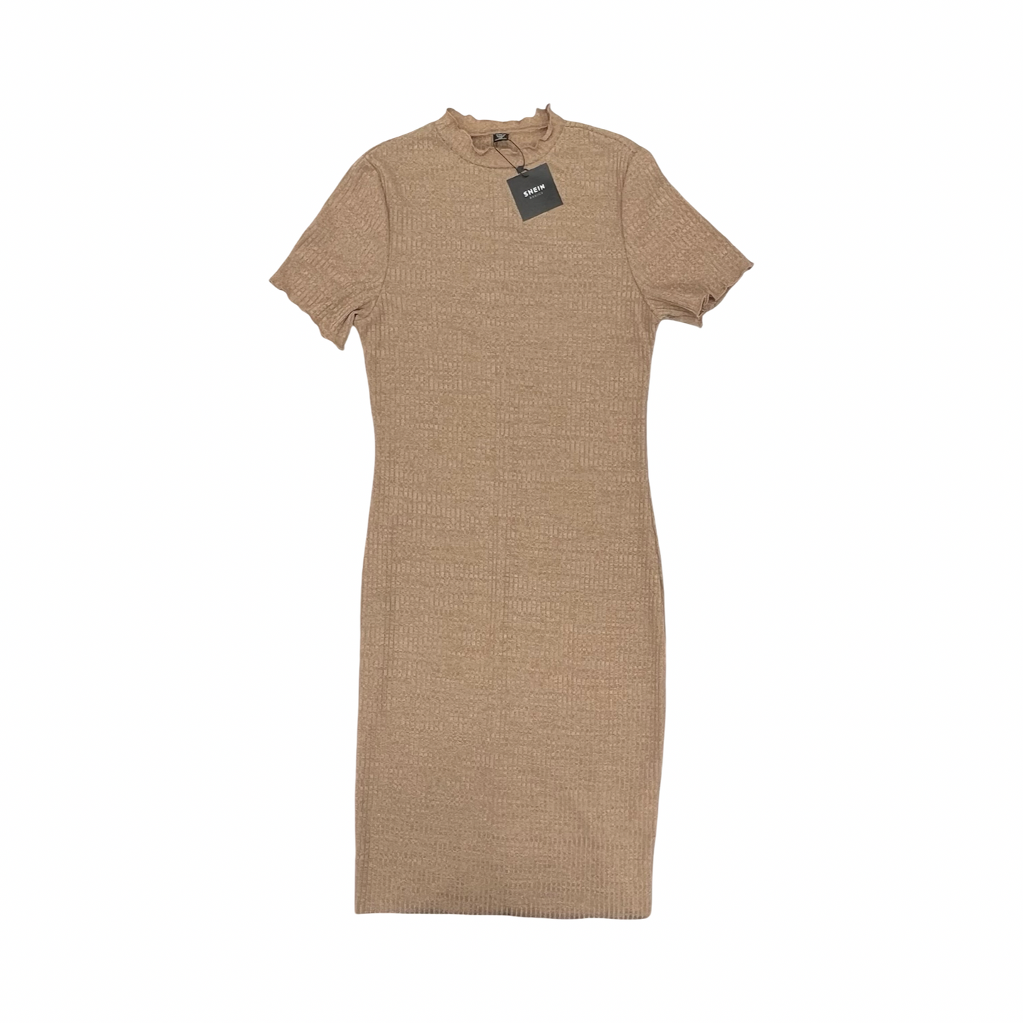 Dress Casual Maxi By Shein In Brown, Size:1X