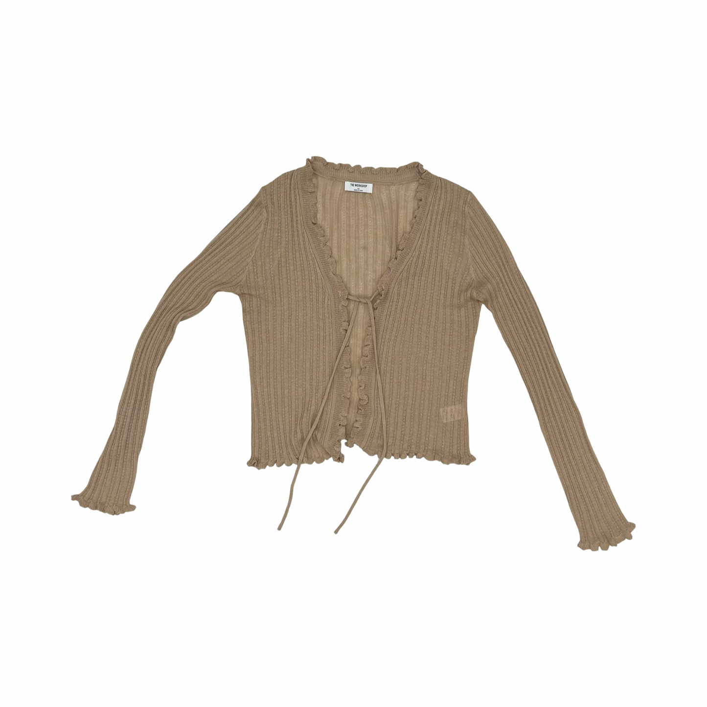 Cardigan By Workshop In Brown, Size:M