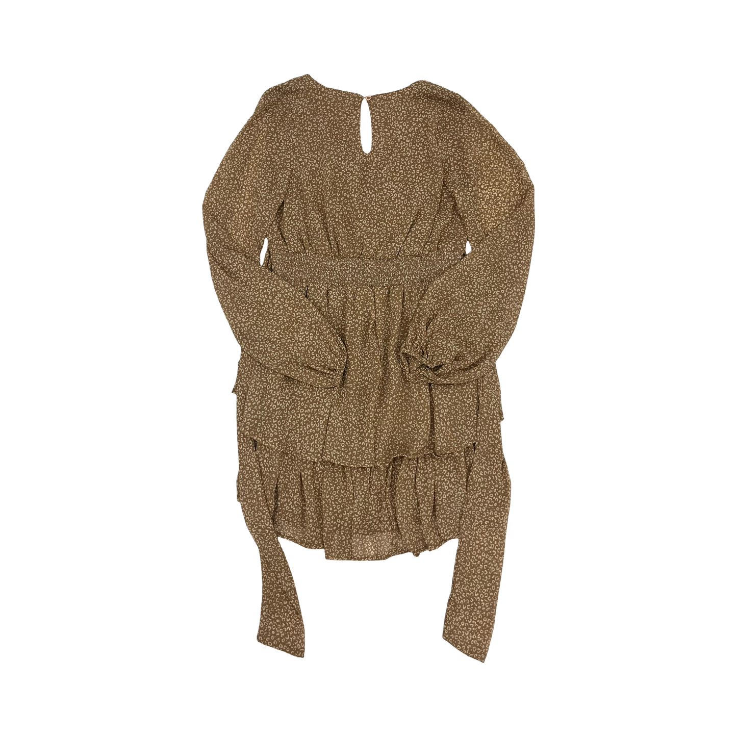 Dress Party Short By Japna In Brown, Size:S