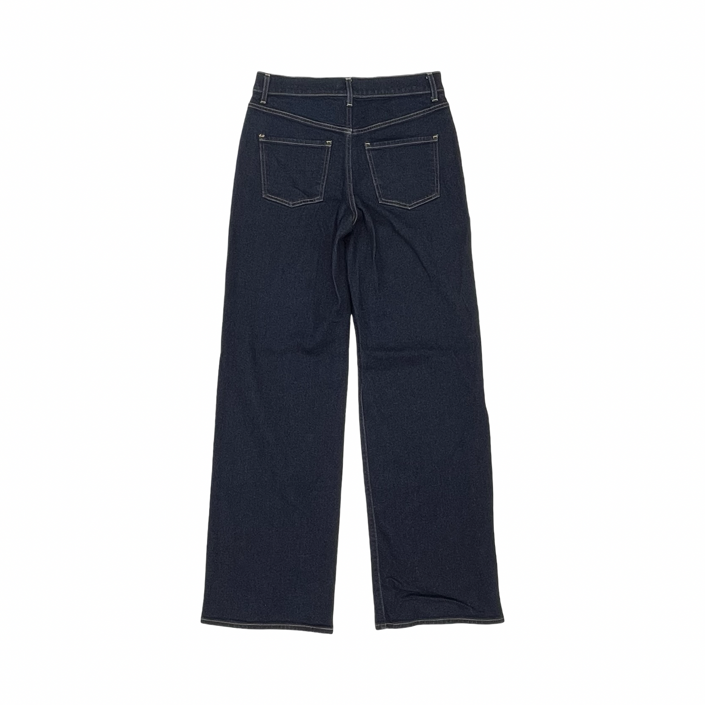 Jeans Wide Leg By Express In Blue Denim, Size:6