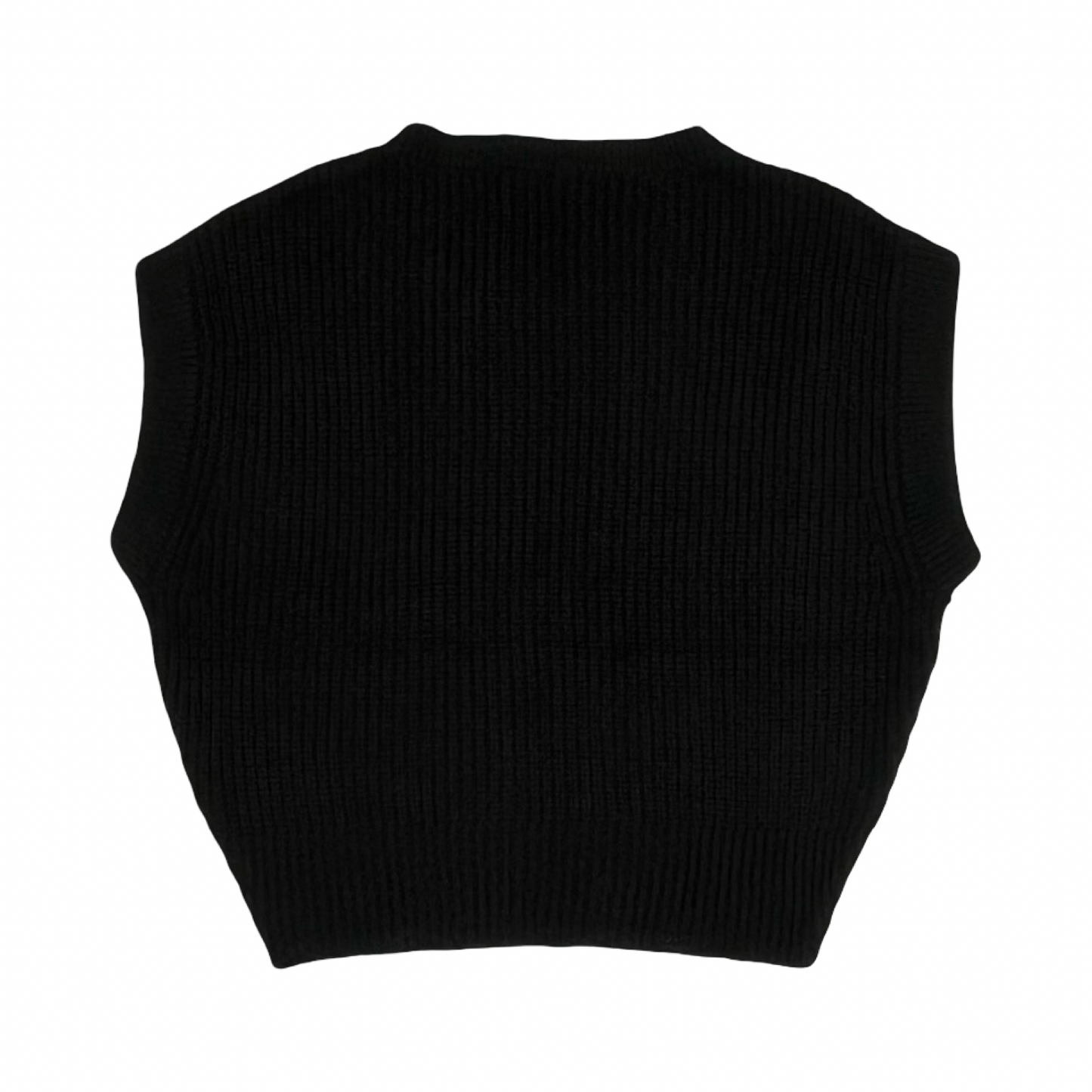 Vest Sweater By Truth In Black, Size:S