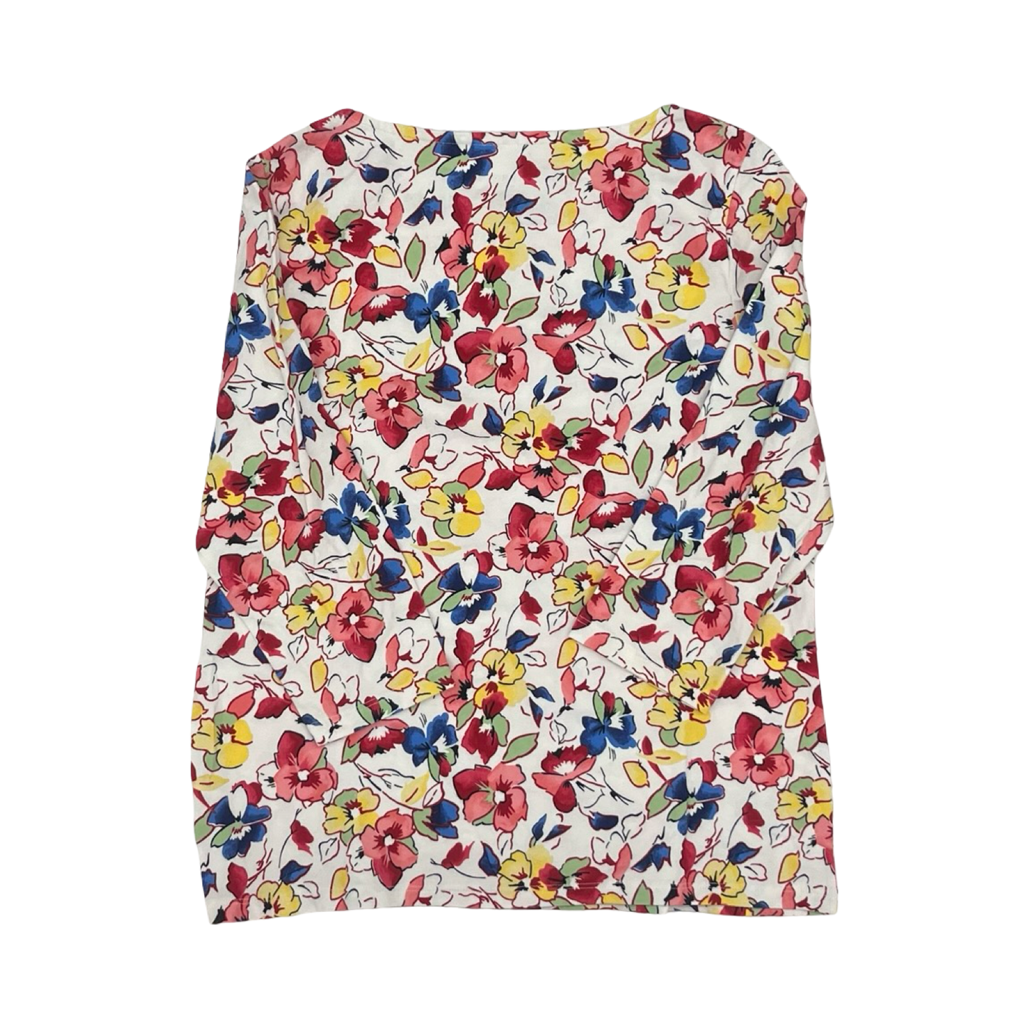 Top Ls By Talbots In Floral Print, Size:Lp