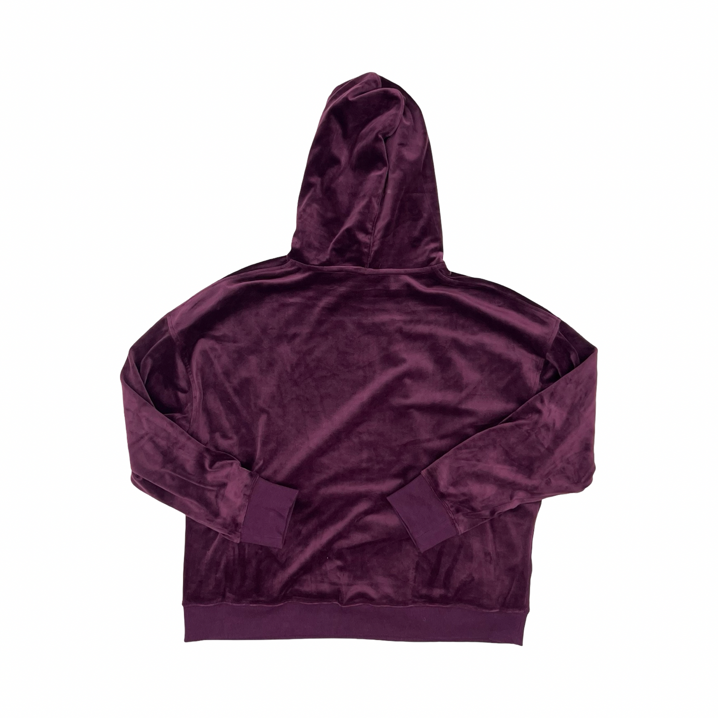 Athletic Sweatshirt Hoodie By Champagne In Purple, Size:Xl