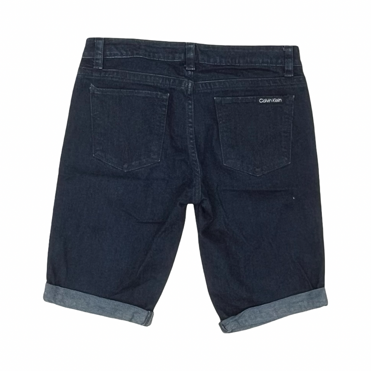 Shorts By Calvin Klein In Blue Denim, Size:8