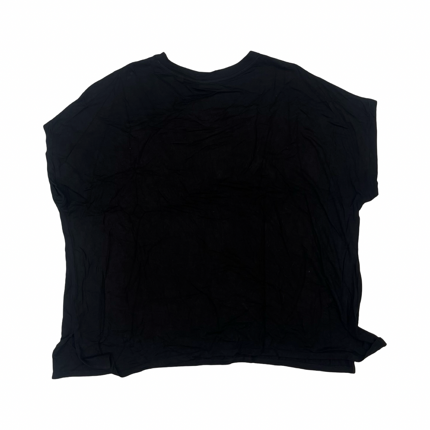 Top Ss Basic By Tahari In Black, Size:3X