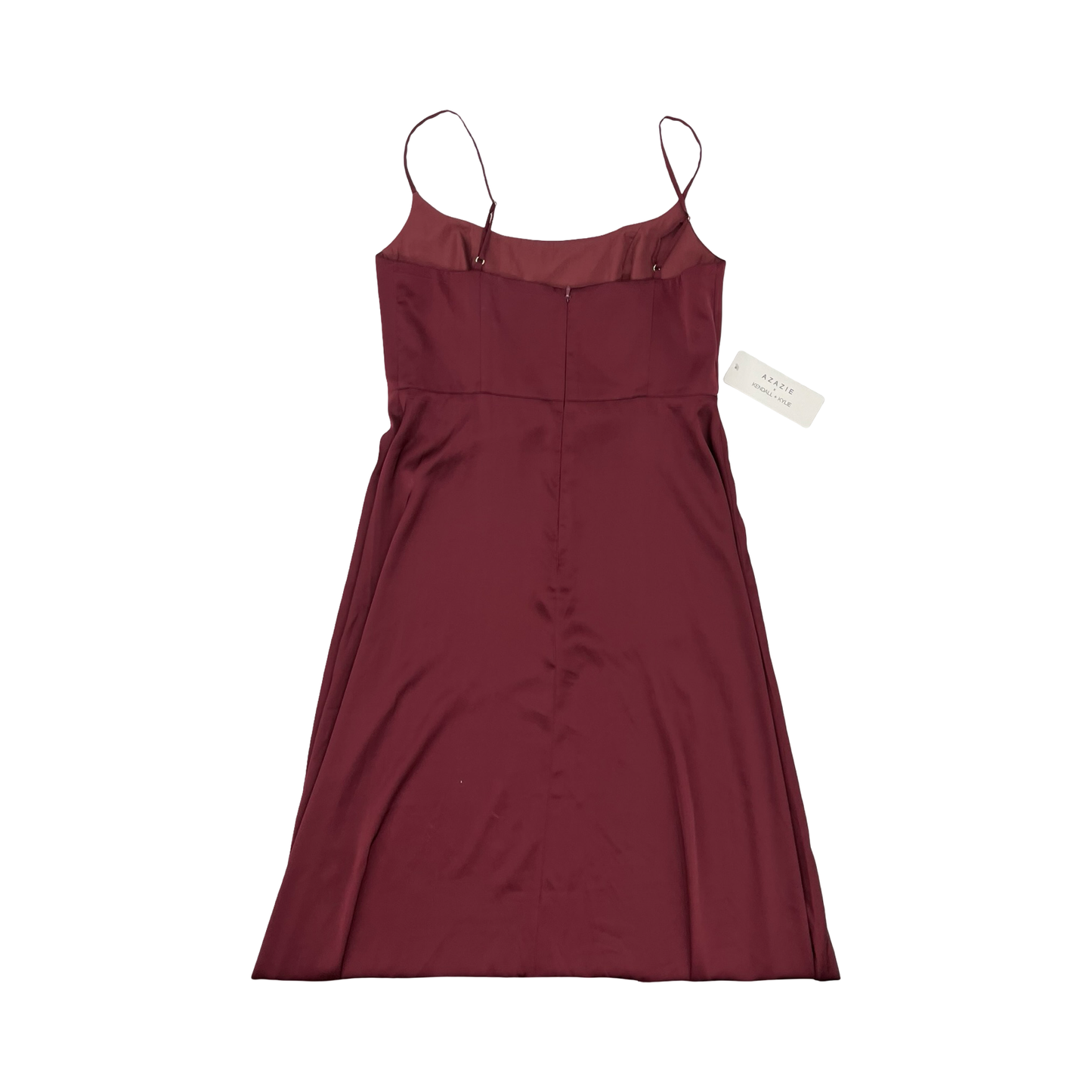 Dress Party Long By Clothes Mentor In Maroon, Size:14