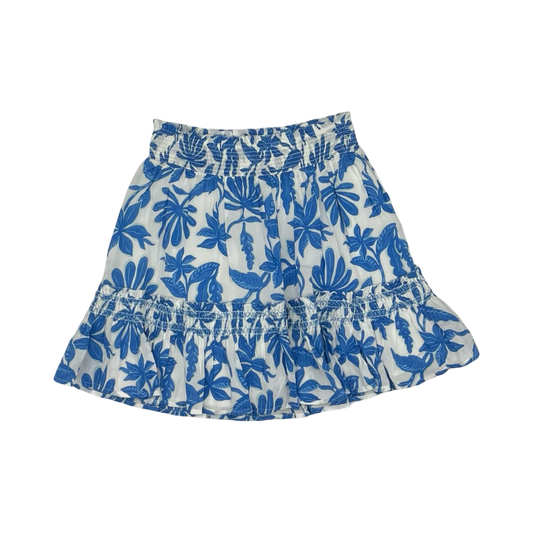 Skirt Mini & Short By Vineyard Vines In Blue & White, Size:S