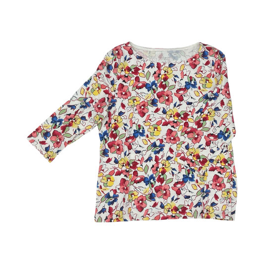 Top Ls By Talbots In Floral Print, Size:Lp