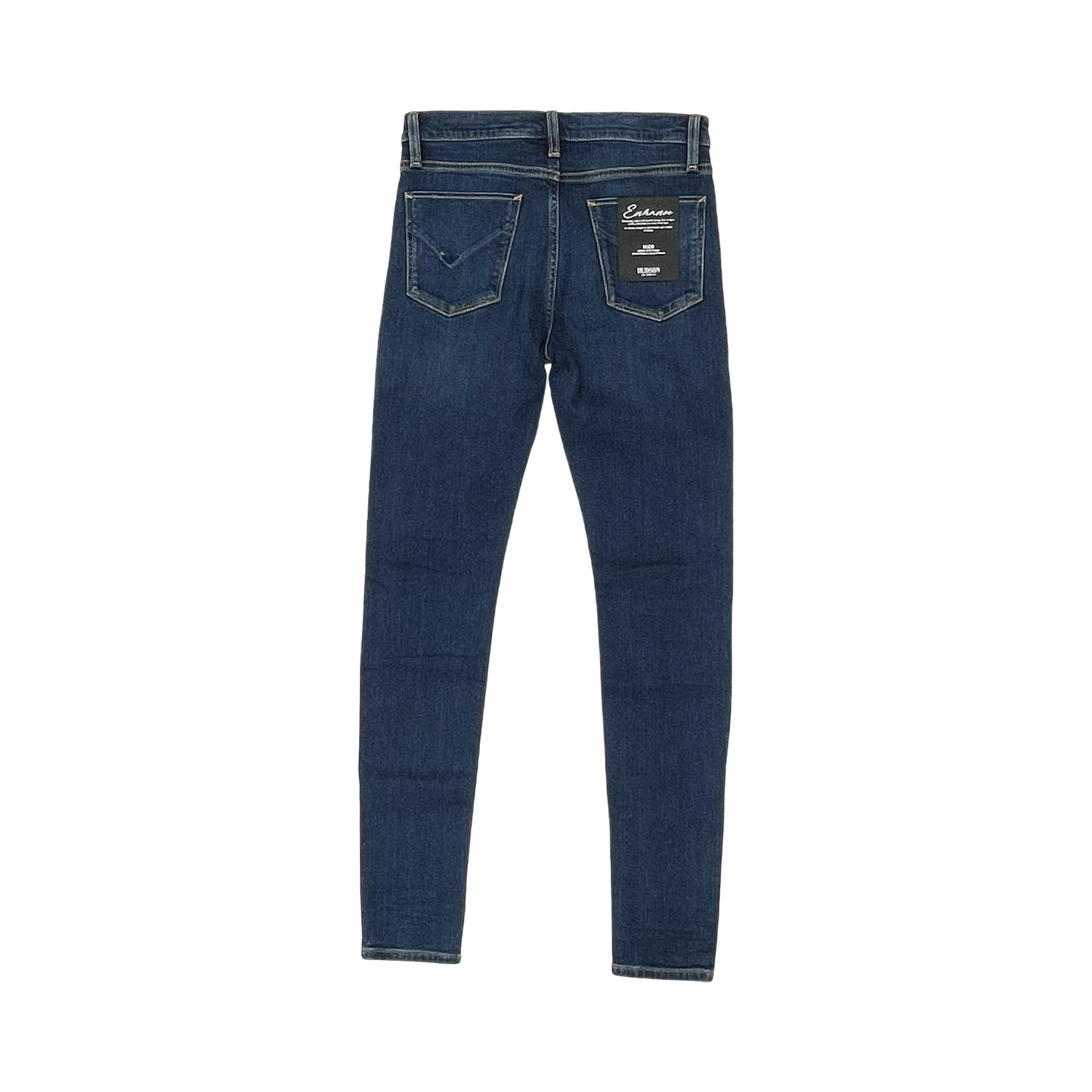 Jeans Skinny By Hudson In Blue Denim, Size:4