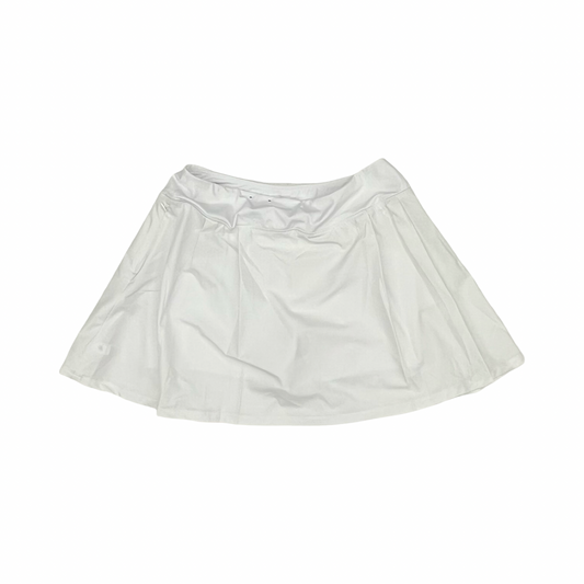 Athletic Skort By Tek Gear In White, Size:Xxl