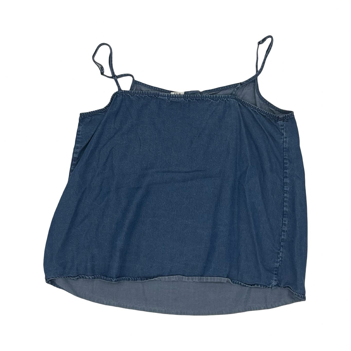 Tank Top By Gap In Blue Denim, Size:M