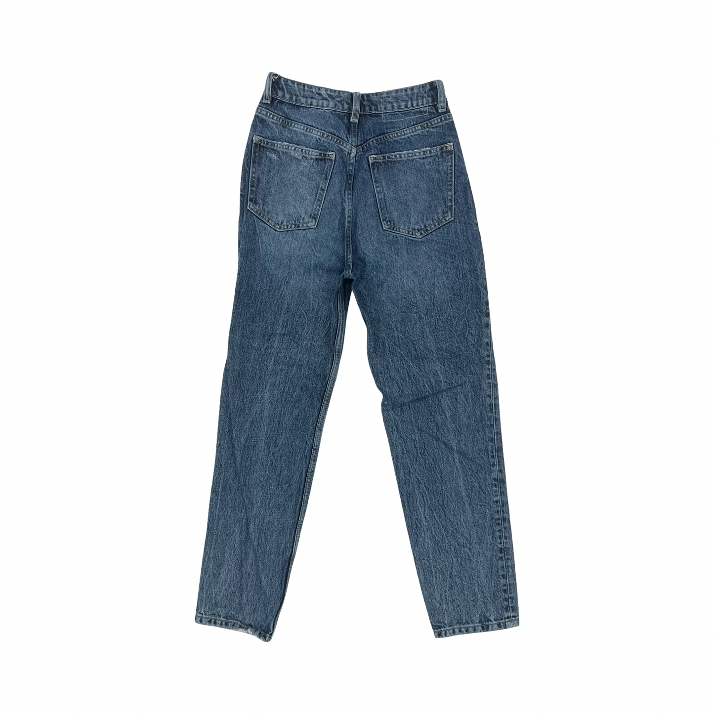 Jeans Skinny By Zara In Blue Denim, Size:2